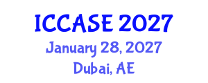 International Conference on Control, Automation and Systems Engineering (ICCASE) January 28, 2027 - Dubai, United Arab Emirates