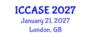 International Conference on Control, Automation and Systems Engineering (ICCASE) January 21, 2027 - London, United Kingdom International Conference on Control, Automation and Systems Engineering (ICCASE) January 21, 2027 - London, United Kingdom