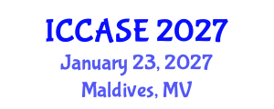 International Conference on Control, Automation and Systems Engineering (ICCASE) January 23, 2027 - Maldives, Maldives International Conference on Control, Automation and Systems Engineering (ICCASE) January 23, 2027 - Maldives, Maldives