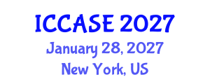 International Conference on Control, Automation and Systems Engineering (ICCASE) January 28, 2027 - New York, United States International Conference on Control, Automation and Systems Engineering (ICCASE) January 28, 2027 - New York, United States