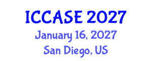 International Conference on Control, Automation and Systems Engineering (ICCASE) January 16, 2027 - San Diego, United States International Conference on Control, Automation and Systems Engineering (ICCASE) January 16, 2027 - San Diego, United States