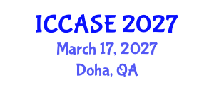 International Conference on Control, Automation and Systems Engineering (ICCASE) March 17, 2027 - Doha, Qatar International Conference on Control, Automation and Systems Engineering (ICCASE) March 17, 2027 - Doha, Qatar