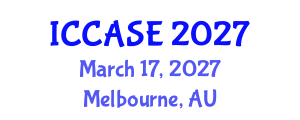 International Conference on Control, Automation and Systems Engineering (ICCASE) March 17, 2027 - Melbourne, Australia International Conference on Control, Automation and Systems Engineering (ICCASE) March 17, 2027 - Melbourne, Australia