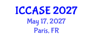 International Conference on Control, Automation and Systems Engineering (ICCASE) May 17, 2027 - Paris, France International Conference on Control, Automation and Systems Engineering (ICCASE) May 17, 2027 - Paris, France