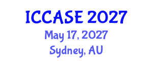 International Conference on Control, Automation and Systems Engineering (ICCASE) May 17, 2027 - Sydney, Australia International Conference on Control, Automation and Systems Engineering (ICCASE) May 17, 2027 - Sydney, Australia