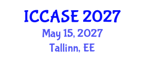 International Conference on Control, Automation and Systems Engineering (ICCASE) May 15, 2027 - Tallinn, Estonia International Conference on Control, Automation and Systems Engineering (ICCASE) May 15, 2027 - Tallinn, Estonia
