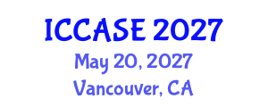 International Conference on Control, Automation and Systems Engineering (ICCASE) May 20, 2027 - Vancouver, Canada International Conference on Control, Automation and Systems Engineering (ICCASE) May 20, 2027 - Vancouver, Canada