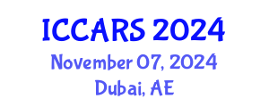 International Conference on Control, Automation, Robotics and Systems (ICCARS) November 07, 2024 - Dubai, United Arab Emirates
