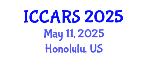 International Conference on Control, Automation, Robotics and Systems (ICCARS) May 11, 2025 - Honolulu, United States
