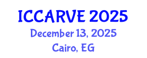 International Conference on Control, Automation, Robotics and Vision Engineering (ICCARVE) December 13, 2025 - Cairo, Egypt