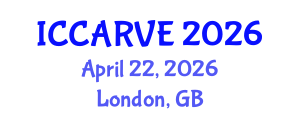 International Conference on Control, Automation, Robotics and Vision Engineering (ICCARVE) April 22, 2026 - London, United Kingdom