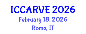 International Conference on Control, Automation, Robotics and Vision Engineering (ICCARVE) February 18, 2026 - Rome, Italy