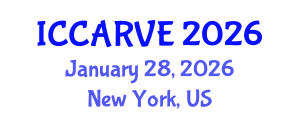International Conference on Control, Automation, Robotics and Vision Engineering (ICCARVE) January 28, 2026 - New York, United States