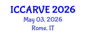 International Conference on Control, Automation, Robotics and Vision Engineering (ICCARVE) May 03, 2026 - Rome, Italy