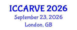 International Conference on Control, Automation, Robotics and Vision Engineering (ICCARVE) September 23, 2026 - London, United Kingdom