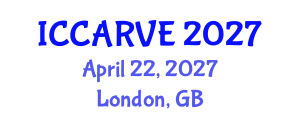 International Conference on Control, Automation, Robotics and Vision Engineering (ICCARVE) April 22, 2027 - London, United Kingdom International Conference on Control, Automation, Robotics and Vision Engineering (ICCARVE) April 22, 2027 - London, United Kingdom