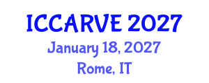 International Conference on Control, Automation, Robotics and Vision Engineering (ICCARVE) January 18, 2027 - Rome, Italy International Conference on Control, Automation, Robotics and Vision Engineering (ICCARVE) January 18, 2027 - Rome, Italy