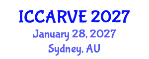 International Conference on Control, Automation, Robotics and Vision Engineering (ICCARVE) January 28, 2027 - Sydney, Australia International Conference on Control, Automation, Robotics and Vision Engineering (ICCARVE) January 28, 2027 - Sydney, Australia