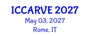 International Conference on Control, Automation, Robotics and Vision Engineering (ICCARVE) May 03, 2027 - Rome, Italy International Conference on Control, Automation, Robotics and Vision Engineering (ICCARVE) May 03, 2027 - Rome, Italy