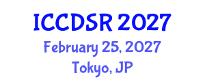 International Conference on Control, Dynamic Systems, and Robotics (ICCDSR) February 25, 2027 - Tokyo, Japan International Conference on Control, Dynamic Systems, and Robotics (ICCDSR) February 25, 2027 - Tokyo, Japan