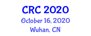 International Conference on Control, Robotics and Cybernetics (CRC) October 16, 2020 - Wuhan, China
