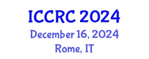 International Conference on Control, Robotics and Cybernetics (ICCRC) December 16, 2024 - Rome, Italy