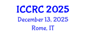 International Conference on Control, Robotics and Cybernetics (ICCRC) December 13, 2025 - Rome, Italy