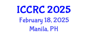 International Conference on Control, Robotics and Cybernetics (ICCRC) February 18, 2025 - Manila, Philippines