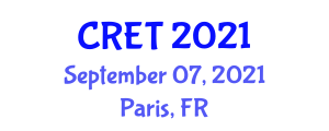 International Conference on Control, Robotics Engineering and Technology (CRET) September 07, 2021 - Paris, France