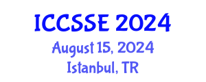 International Conference on Control Science and Systems Engineering (ICCSSE) August 15, 2024 - Istanbul, Turkey