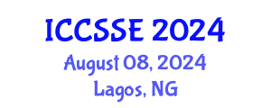 International Conference on Control Science and Systems Engineering (ICCSSE) August 08, 2024 - Lagos, Nigeria