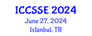 International Conference on Control Science and Systems Engineering (ICCSSE) June 27, 2024 - Istanbul, Turkey