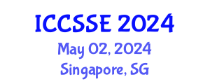 International Conference on Control Science and Systems Engineering (ICCSSE) May 02, 2024 - Singapore, Singapore