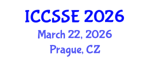 International Conference on Control Science and Systems Engineering (ICCSSE) March 22, 2026 - Prague, Czechia