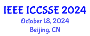 International Conference on Control Science and Systems Engineering (IEEE ICCSSE) October 18, 2024 - Beijing, China