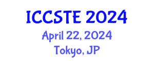 International Conference on Control Systems and Transportation Engineering (ICCSTE) April 22, 2024 - Tokyo, Japan