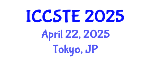 International Conference on Control Systems and Transportation Engineering (ICCSTE) April 22, 2025 - Tokyo, Japan