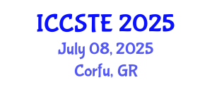 International Conference on Control Systems and Transportation Engineering (ICCSTE) July 08, 2025 - Corfu, Greece