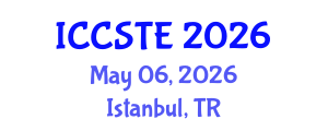 International Conference on Control Systems and Transportation Engineering (ICCSTE) May 06, 2026 - Istanbul, Turkey