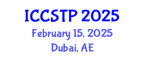 International Conference on Control Systems Theory and Practice (ICCSTP) February 15, 2025 - Dubai, United Arab Emirates
