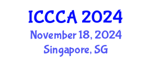 International Conference on Coordination Chemistry and Applications (ICCCA) November 18, 2024 - Singapore, Singapore