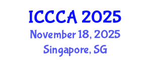 International Conference on Coordination Chemistry and Applications (ICCCA) November 18, 2025 - Singapore, Singapore