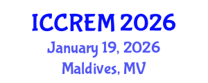 International Conference on Coral Reef Evaluation and Monitoring (ICCREM) January 19, 2026 - Maldives, Maldives International Conference on Coral Reef Evaluation and Monitoring (ICCREM) January 19, 2026 - Maldives, Maldives