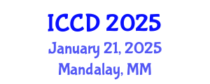 International Conference on Coronavirus Disease (ICCD) January 21, 2025 - Mandalay, Myanmar