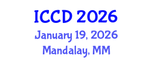 International Conference on Coronavirus Disease (ICCD) January 19, 2026 - Mandalay, Myanmar International Conference on Coronavirus Disease (ICCD) January 19, 2026 - Mandalay, Myanmar