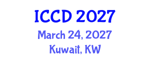 International Conference on Coronavirus Disease (ICCD) March 24, 2027 - Kuwait, Kuwait International Conference on Coronavirus Disease (ICCD) March 24, 2027 - Kuwait, Kuwait