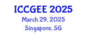 International Conference on Corporate Governance in Emerging Economies (ICCGEE) March 29, 2025 - Singapore, Singapore