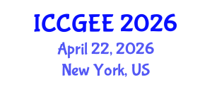 International Conference on Corporate Governance in Emerging Economies (ICCGEE) April 22, 2026 - New York, United States