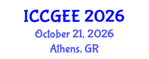 International Conference on Corporate Governance in Emerging Economies (ICCGEE) October 21, 2026 - Athens, Greece