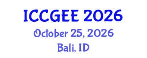 International Conference on Corporate Governance in Emerging Economies (ICCGEE) October 25, 2026 - Bali, Indonesia